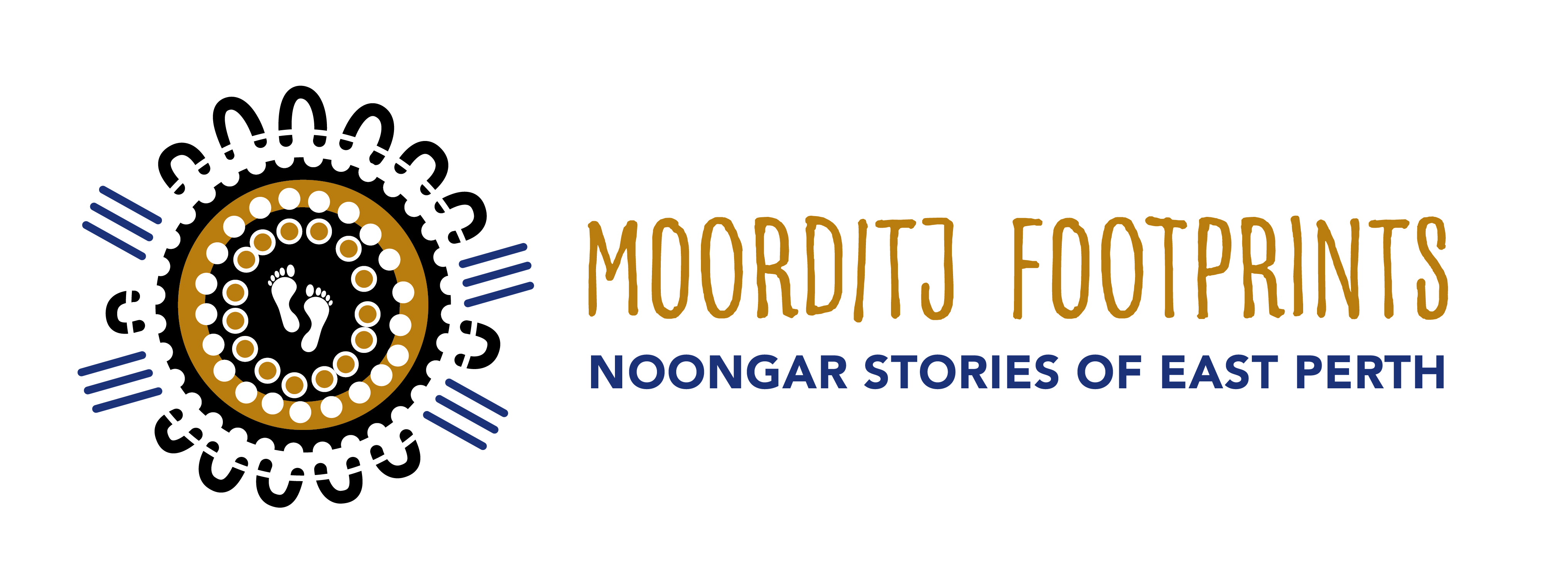 Moorditj Footprints logo